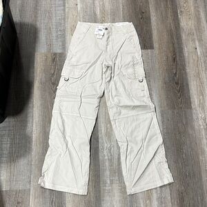 American Eagle Outfitters Cream Pants
